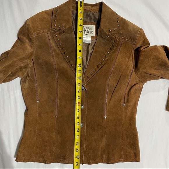 Cripple Creek 100% Genuine Leather Jacket M - Picture 12 of 12